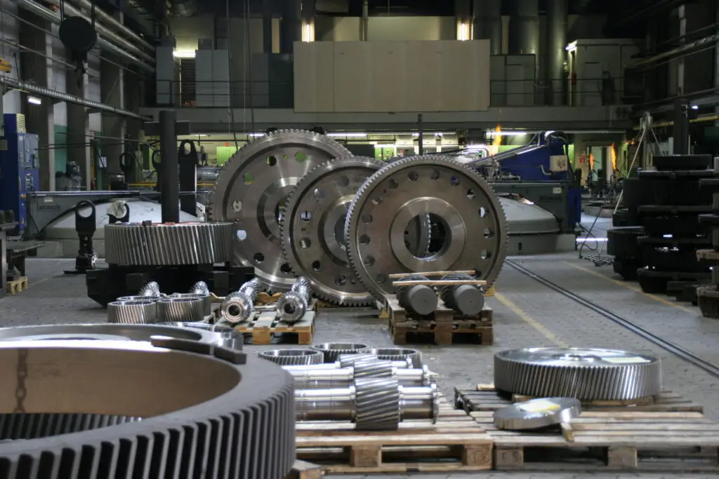 Reintjes marine gearbox components and precision parts manufactured by Karl Senner exclusive North America distributor