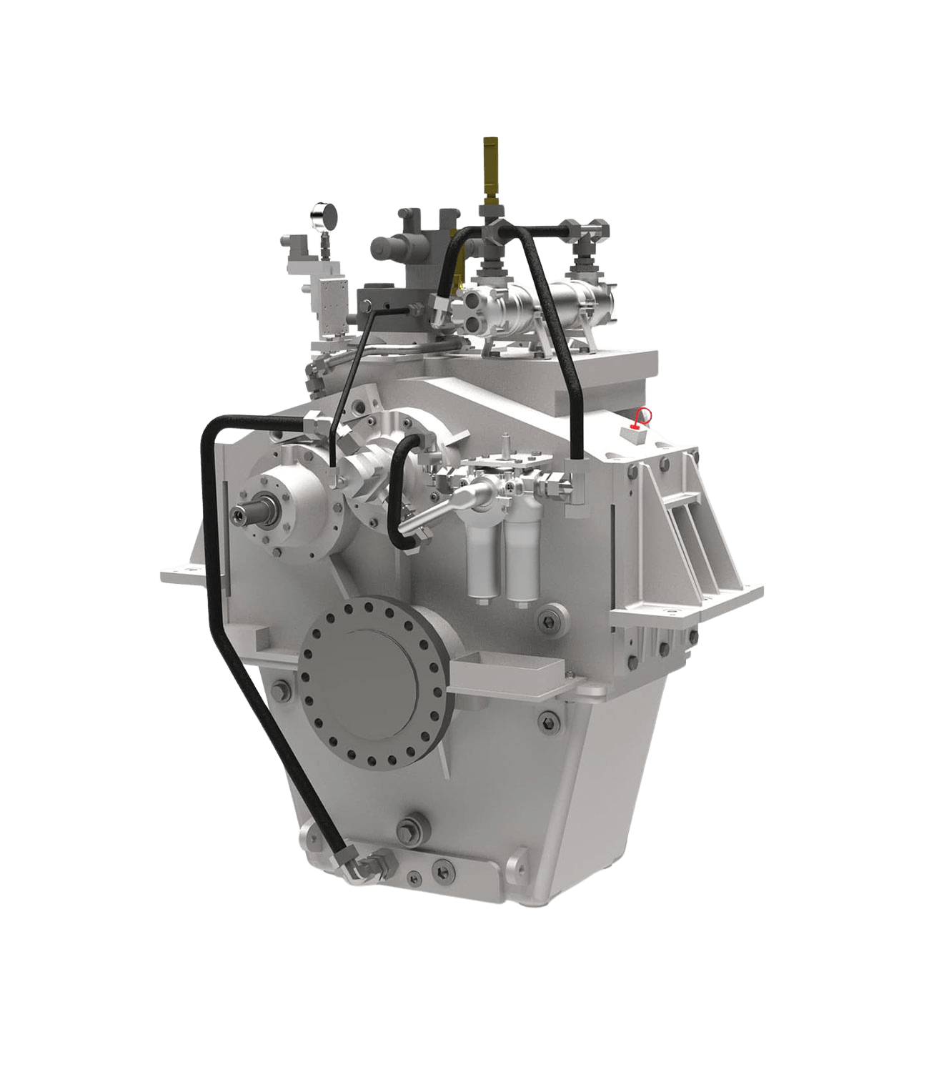 WAF 563 (L) gearbox view 2