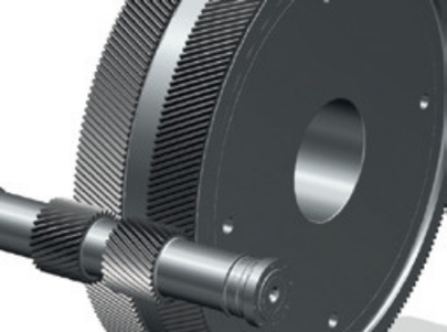 Double helical gear teeth